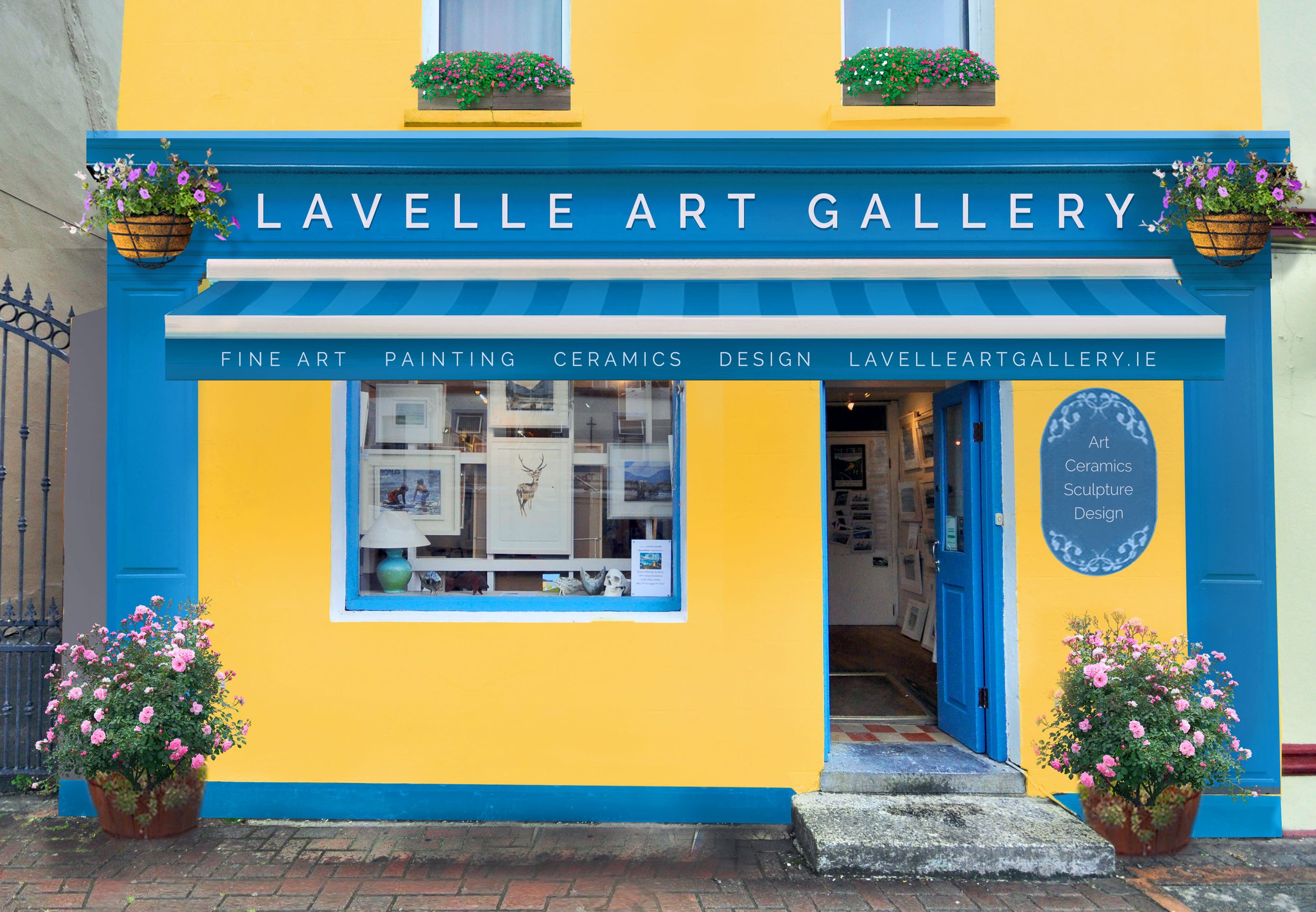 LAG Rebrand - Facade Design Concept Mock Up